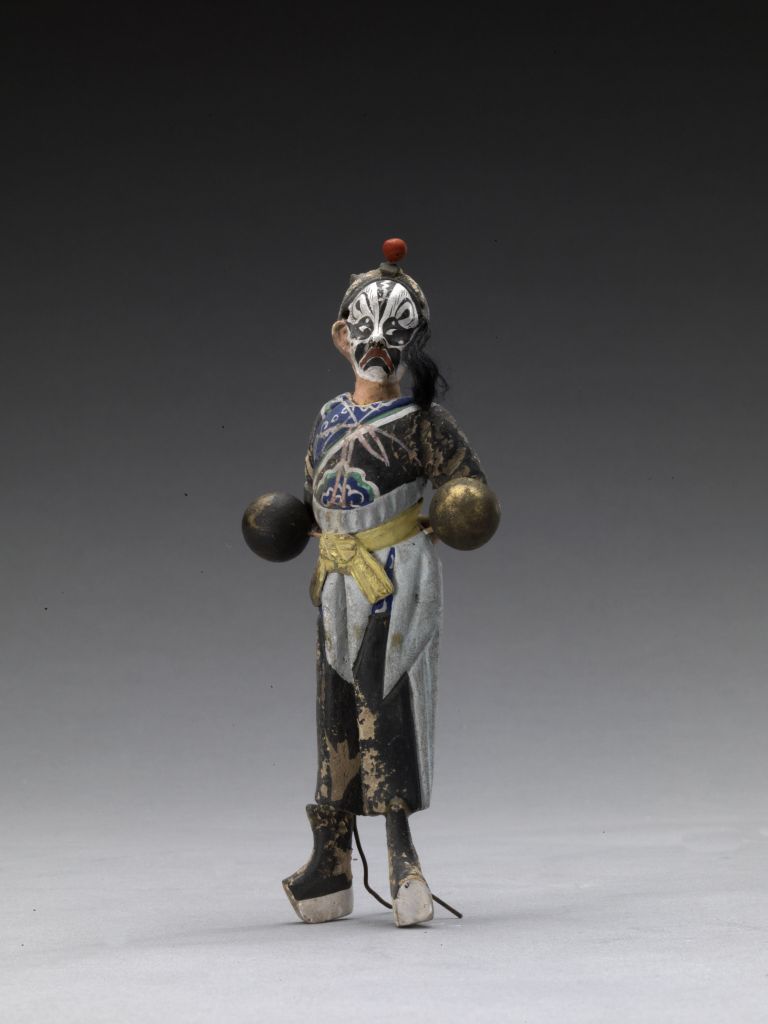 图片[1]-Hualian clay figurine with double hammers-China Archive